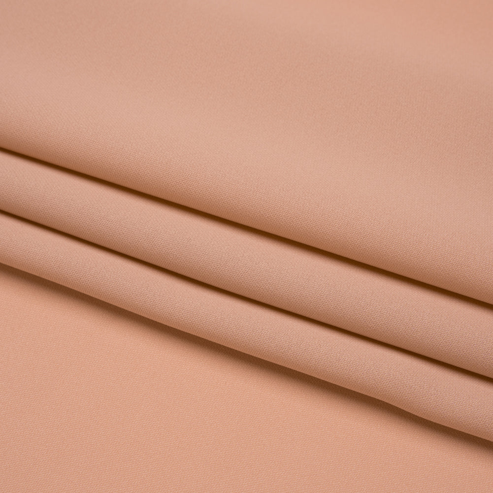 Polyester Double Georgette - Blush - Mimosa Collection by Mood - Folded