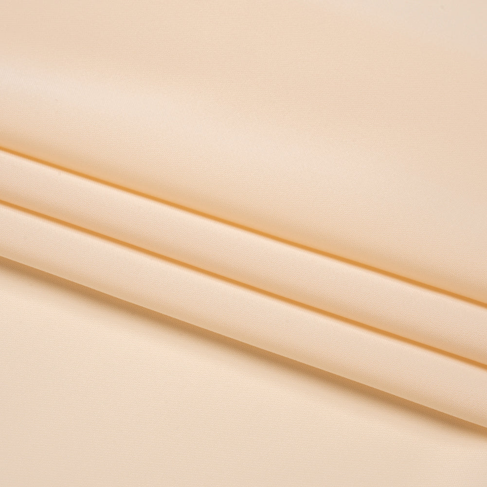 Polyester Double Georgette - Ecru - Mimosa Collection by Mood - Folded