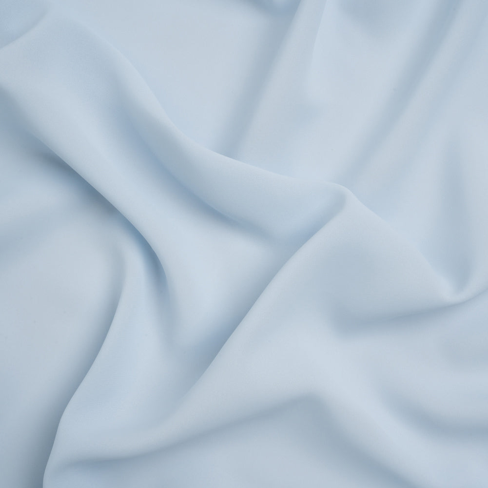 Polyester Double Georgette - Baby Blue - Mimosa Collection by Mood - Image 2 of 8
