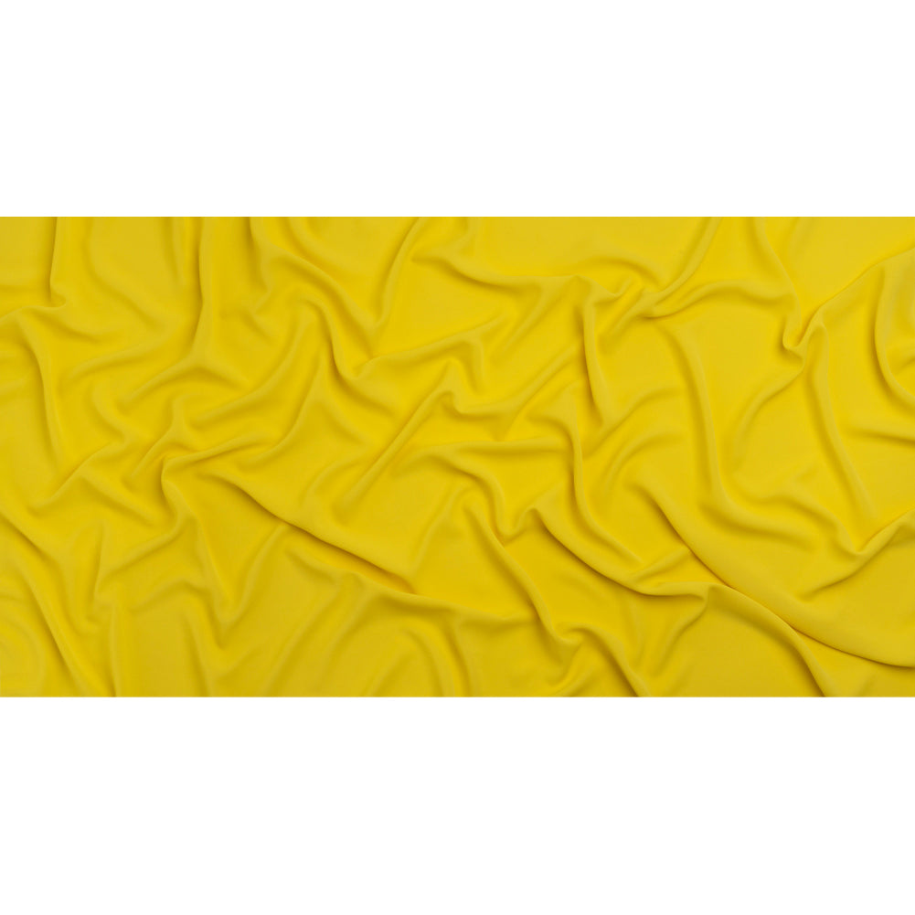 Polyester Double Georgette - Buttercup Yellow - Mimosa Collection by Mood - Full
