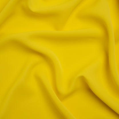 Polyester Double Georgette - Buttercup Yellow - Mimosa Collection by Mood