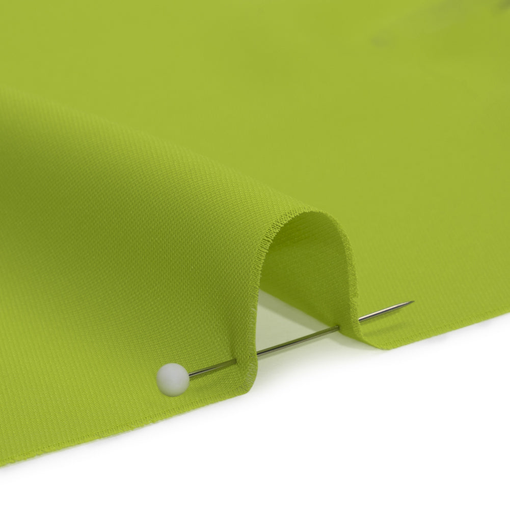 Polyester Double Georgette - Peridot Green - Mimosa Collection by Mood - Detail