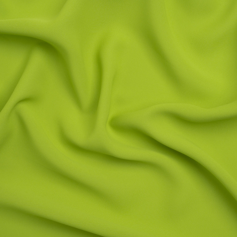 Polyester Double Georgette - Peridot Green - Mimosa Collection by Mood