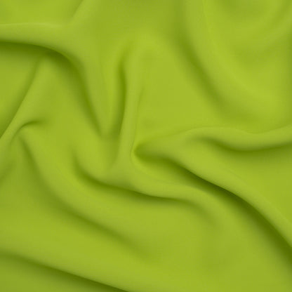 Polyester Double Georgette - Peridot Green - Mimosa Collection by Mood
