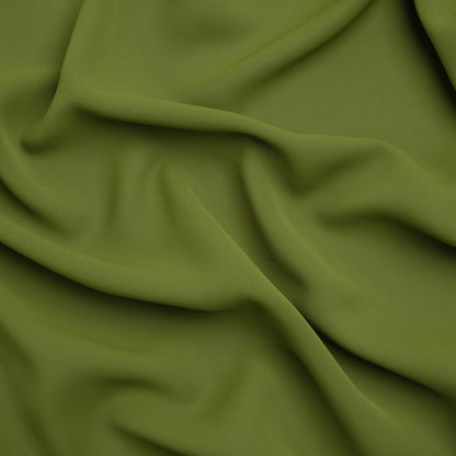 Polyester Double Georgette - Pesto Green - Mimosa Collection by Mood