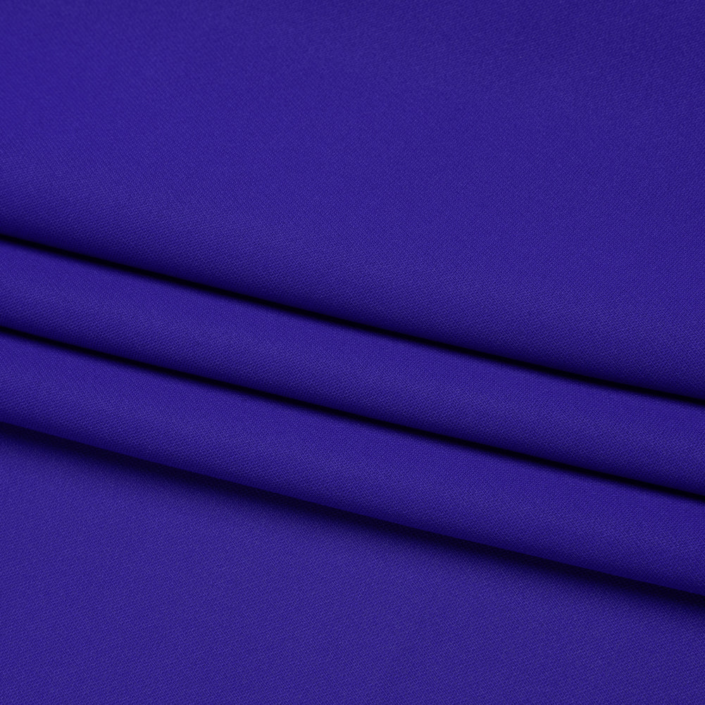 Polyester Double Georgette - Mazarine Blue - Mimosa Collection by Mood - Folded