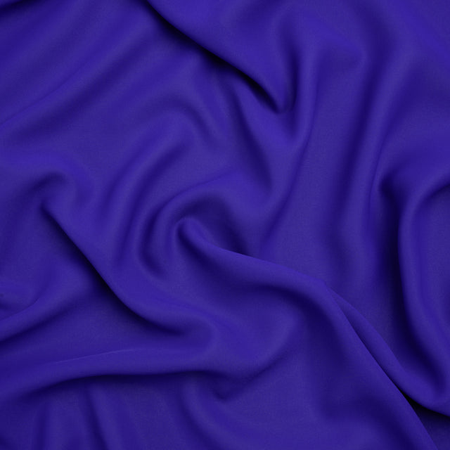 Polyester Double Georgette - Mazarine Blue - Mimosa Collection by Mood