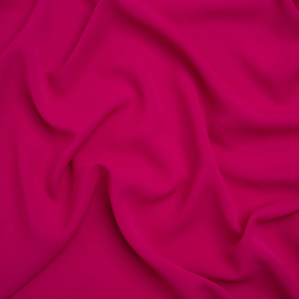 Polyester Double Georgette - Magenta Haze - Mimosa Collection by Mood - Image 2 of 8