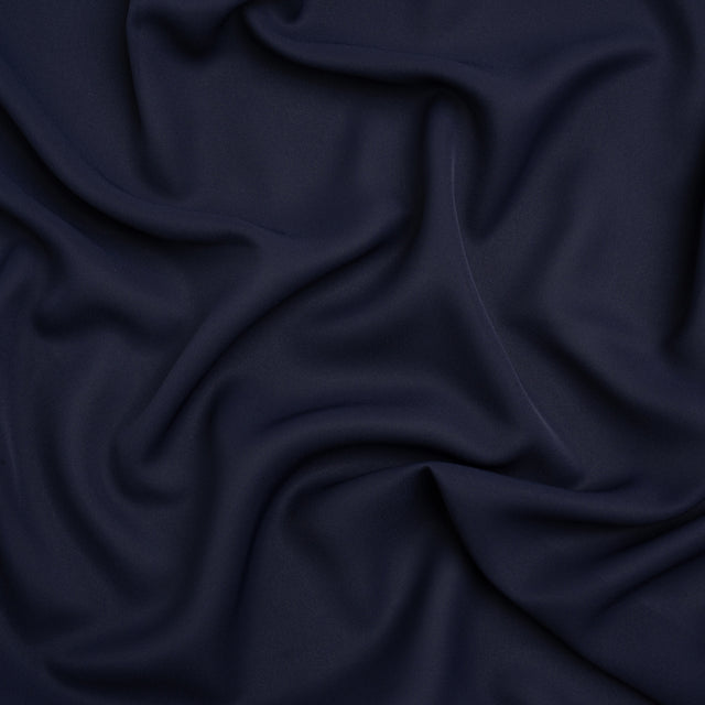 Polyester Double Georgette - Navy - Mimosa Collection by Mood