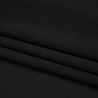 Polyester Double Georgette - Black - Mimosa Collection by Mood