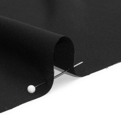 Polyester Double Georgette - Black - Mimosa Collection by Mood