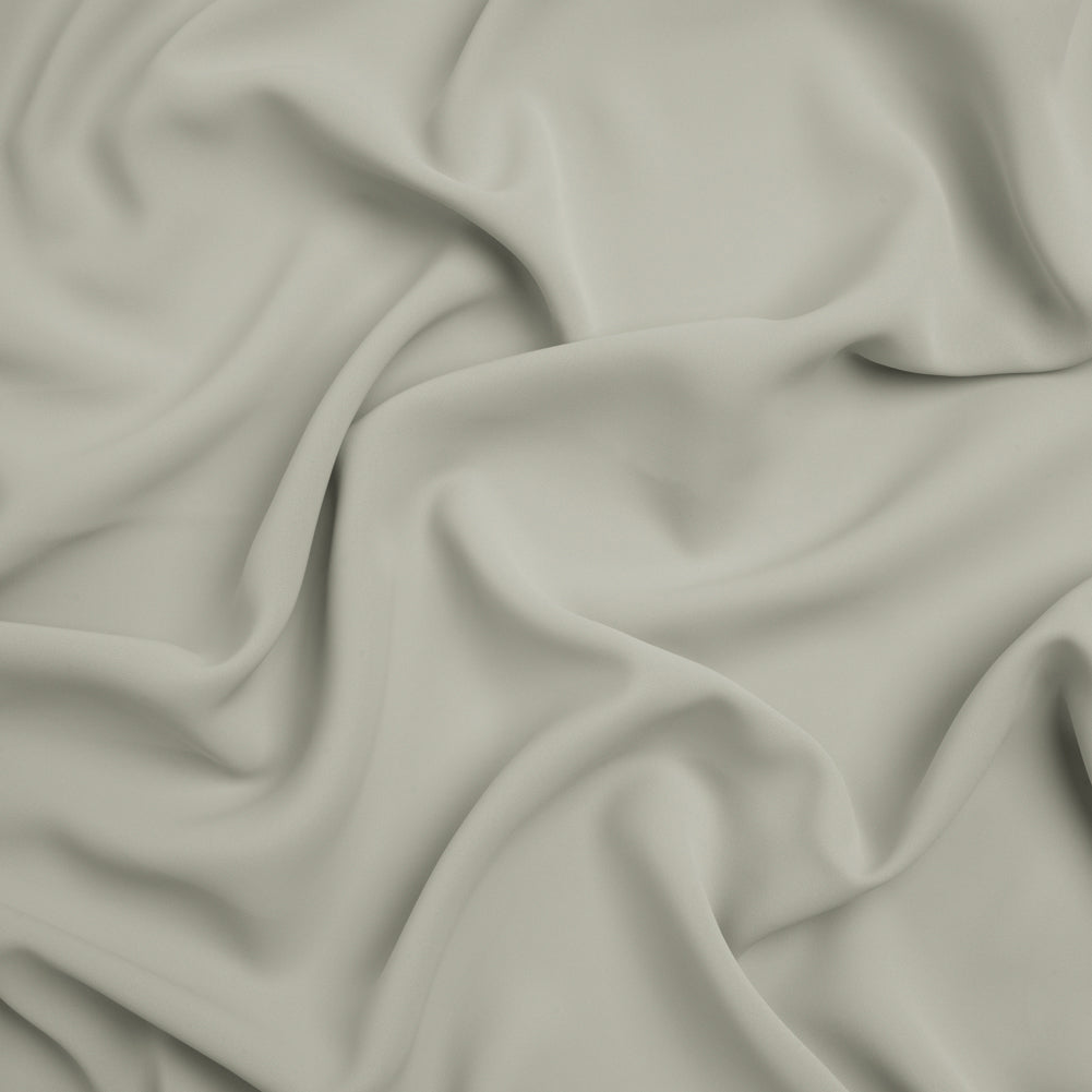 Polyester Double Georgette - Silver - Mimosa Collection by Mood - Image 2 of 8