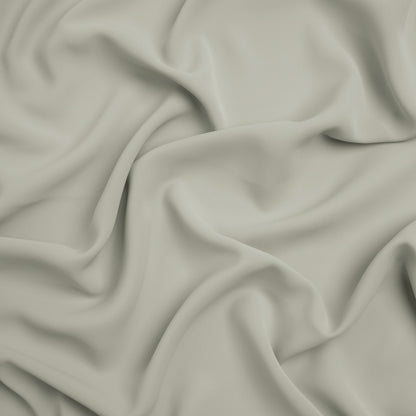 Polyester Double Georgette - Silver - Mimosa Collection by Mood