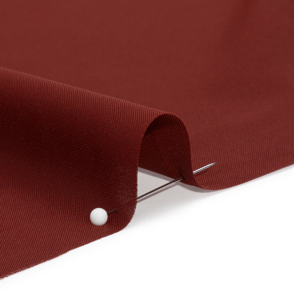 Polyester Double Georgette - Burgundy - Mimosa Collection by Mood - Detail