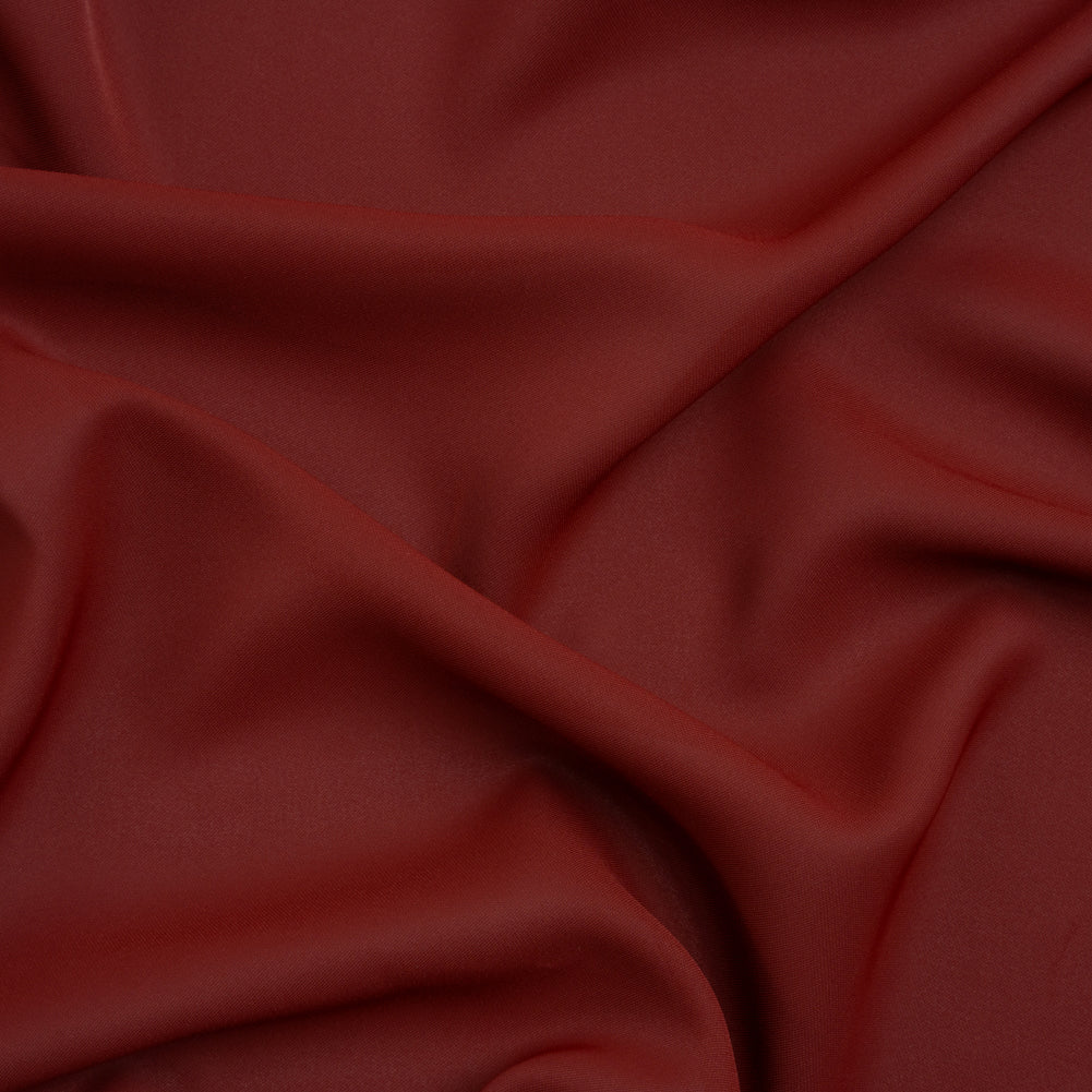 Polyester Double Georgette - Burgundy - Mimosa Collection by Mood