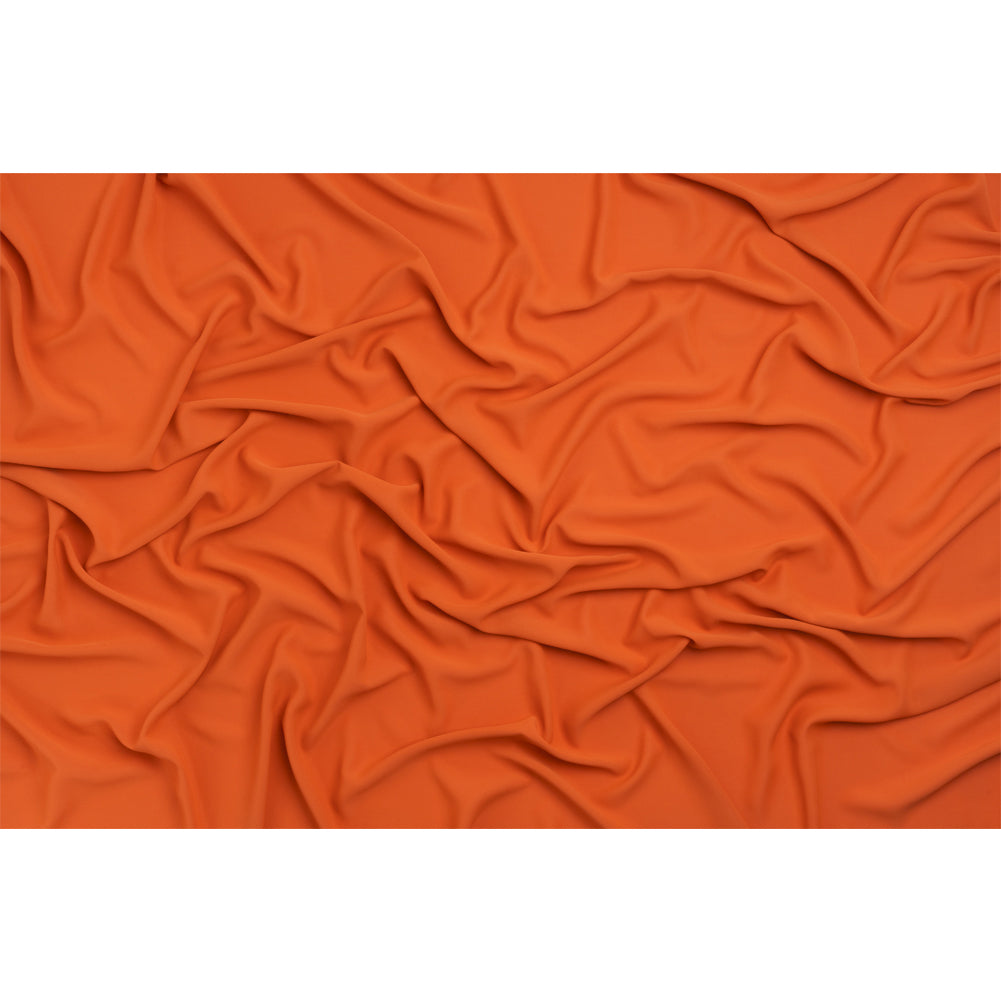Polyester Double Georgette - Burnt Orange - Mimosa Collection by Mood - Full