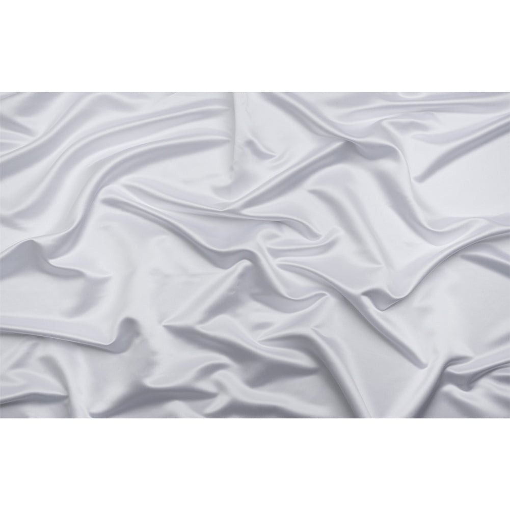 Premium Polyester Satin - Bright White - Gavia Collection by Mood - Full