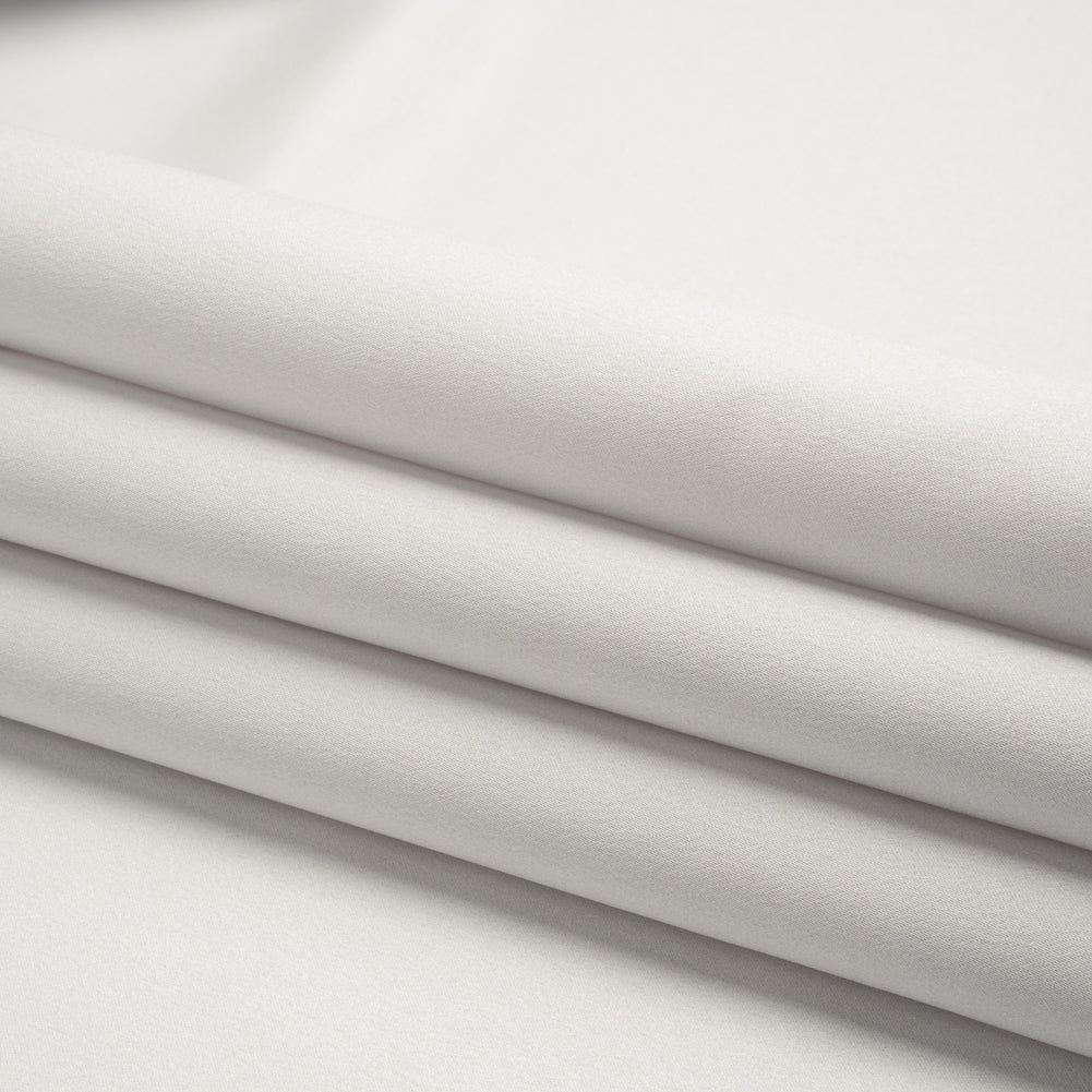 Premium Polyester Satin - Antique White - Gavia Collection by Mood - Folded