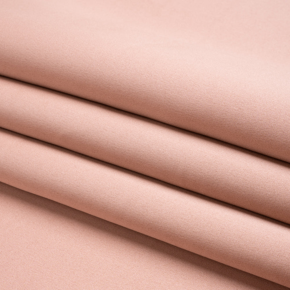 Premium Polyester Satin - Blush - Gavia Collection by Mood - Folded