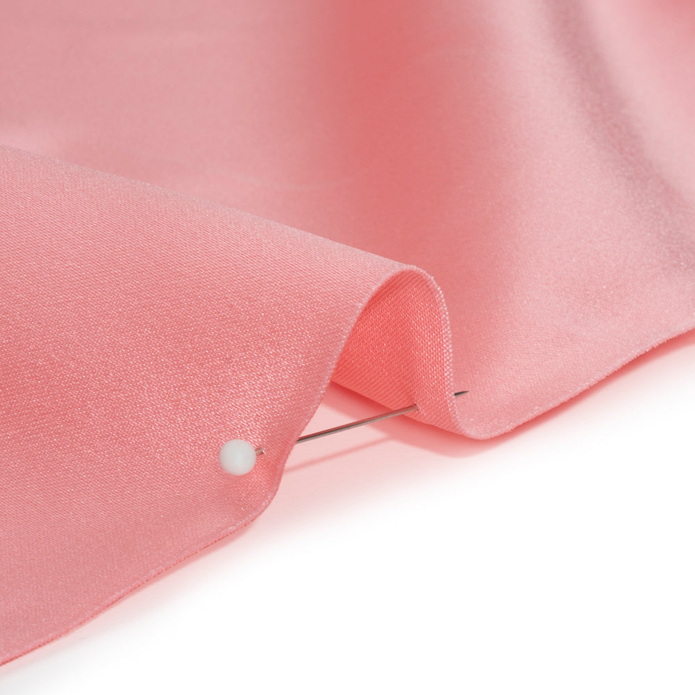 Premium Polyester Satin - Candy Pink - Gavia Collection by Mood - Detail