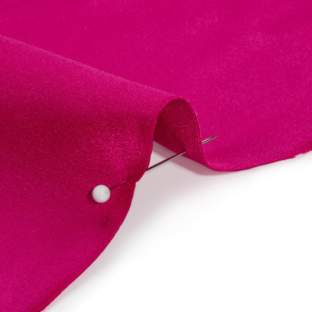 Premium Polyester Satin - Magenta Haze - Gavia Collection by Mood - Detail