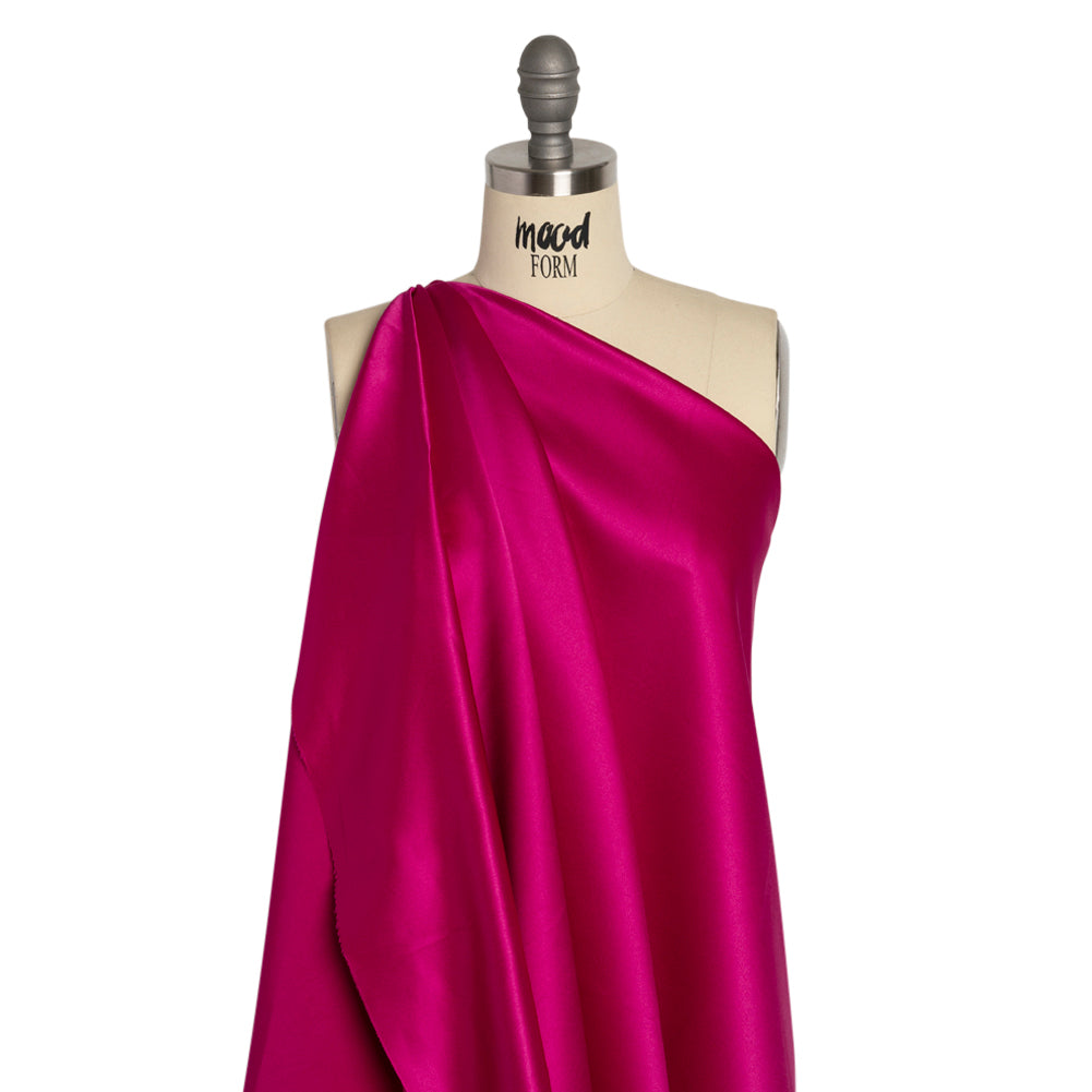 Premium Polyester Satin - Magenta Haze - Gavia Collection by Mood - Drape