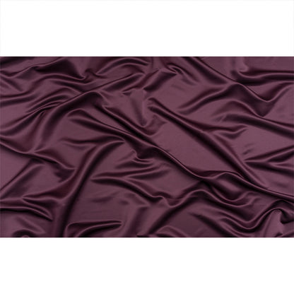 Premium Polyester Satin - Eggplant - Gavia Collection by Mood