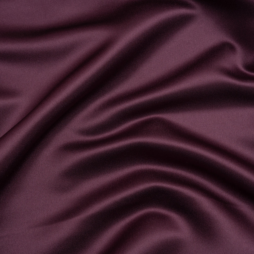 Premium Polyester Satin - Eggplant - Gavia Collection by Mood - Image 2 of 8