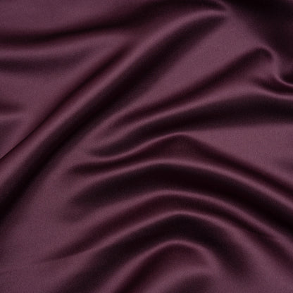 Premium Polyester Satin - Eggplant - Gavia Collection by Mood