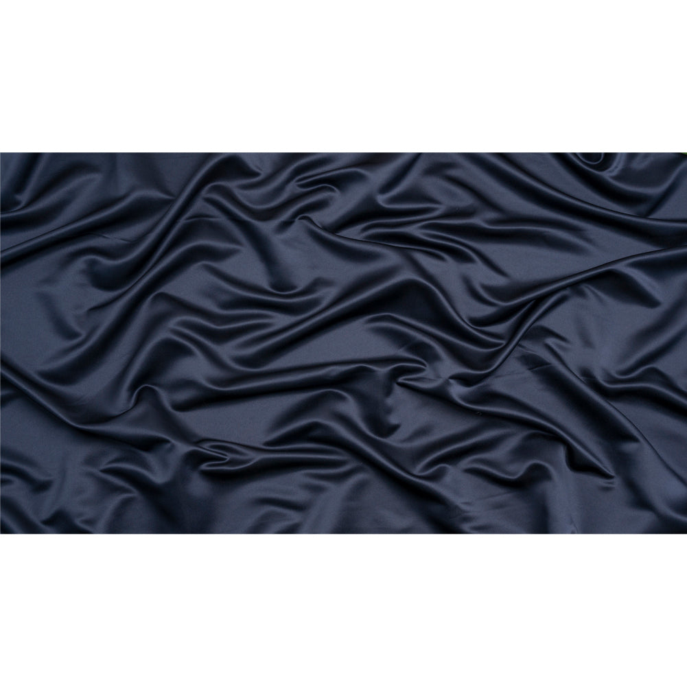 Premium Polyester Satin - Navy - Gavia Collection by Mood - Full