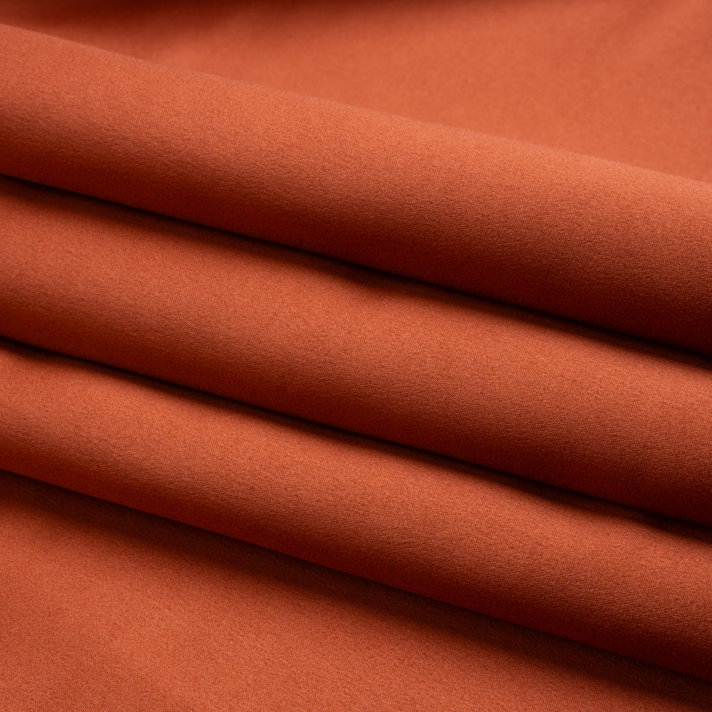 Premium Polyester Satin - Sienna - Gavia Collection by Mood - Folded