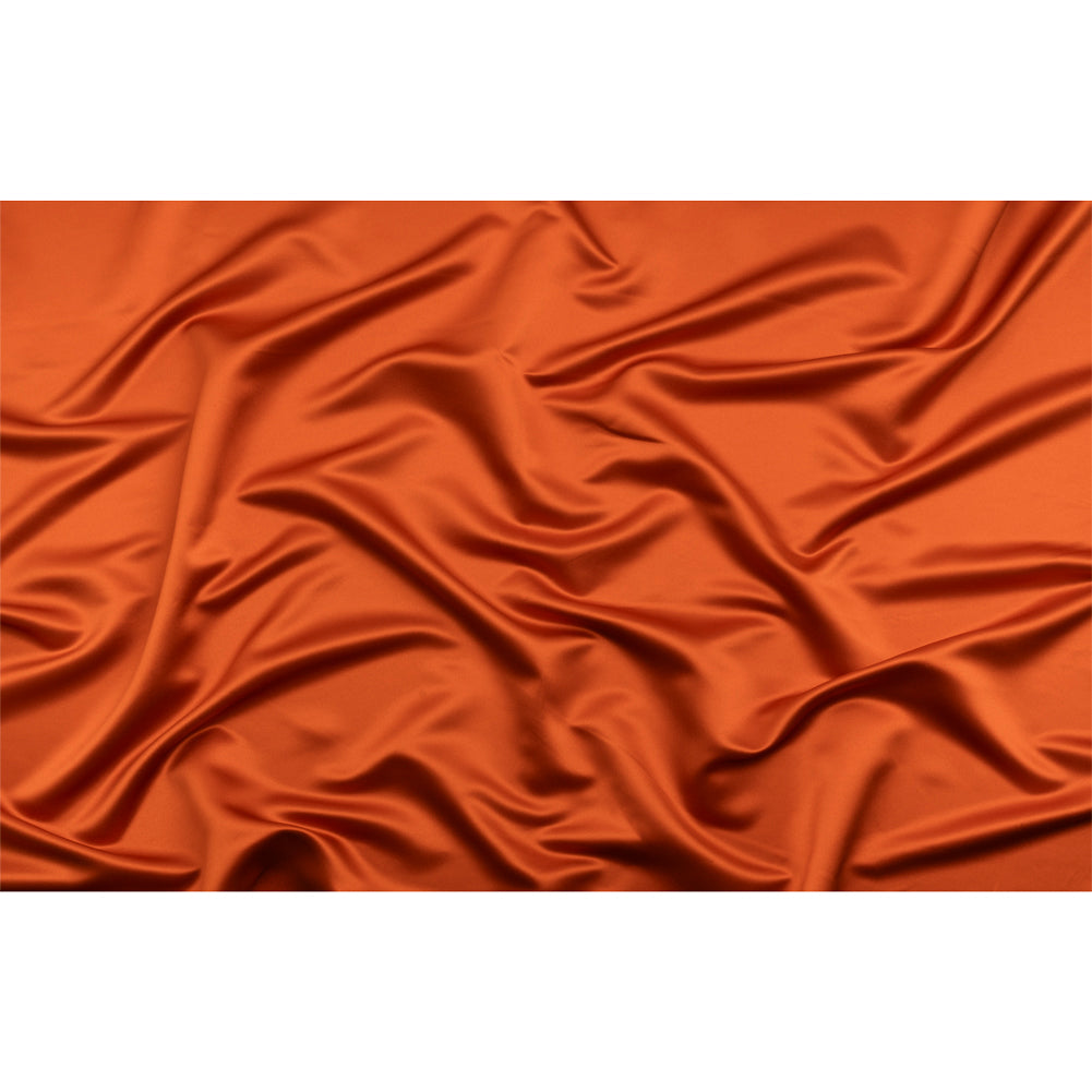 Premium Polyester Satin - Burnt Orange - Gavia Collection by Mood - Full