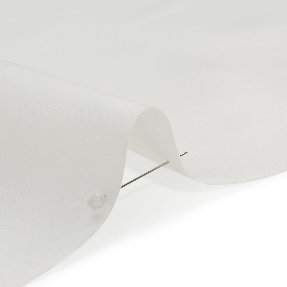 Polyester Satin - Antique White - Anas Collection by Mood - Detail