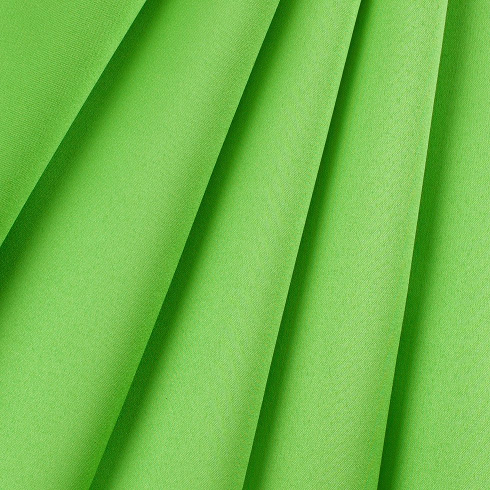 Polyester Satin - Apple Green - Reverie Collection Folded