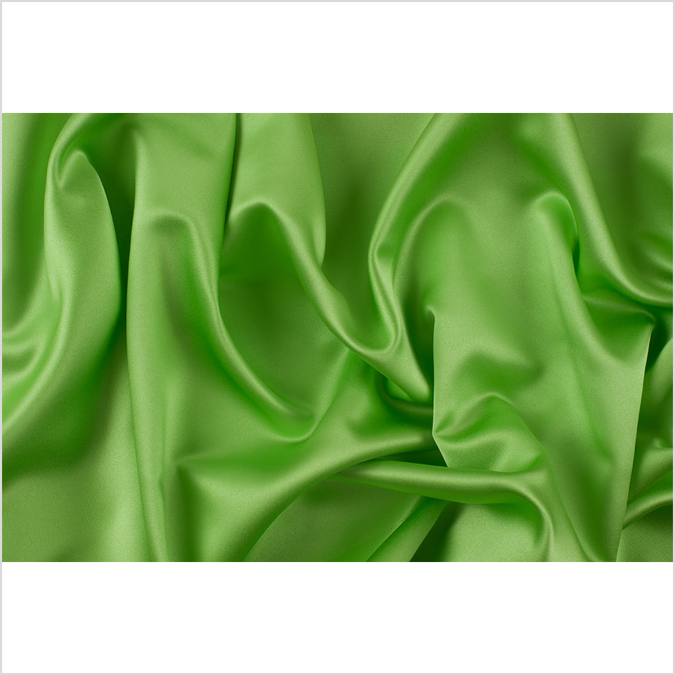 Polyester Satin - Apple Green - Reverie Collection Full