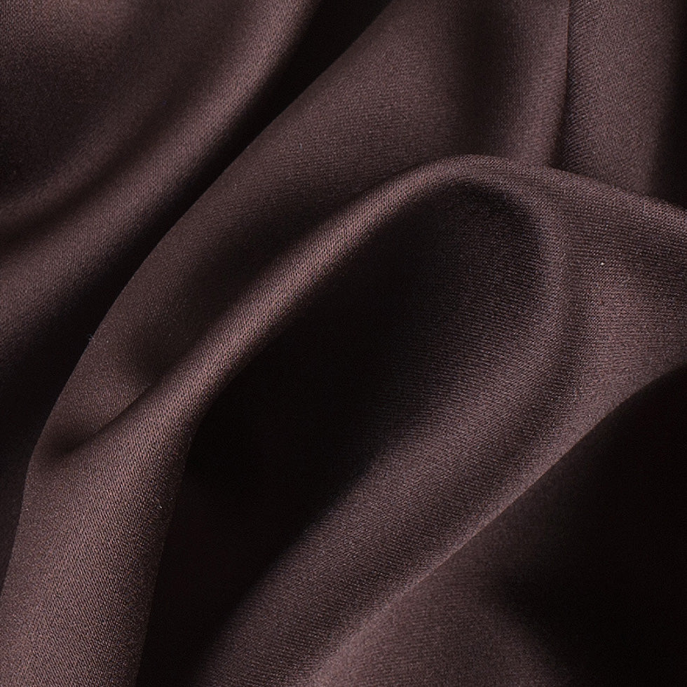 Polyester Satin - Ultra Brown - Reverie Collection - Detail