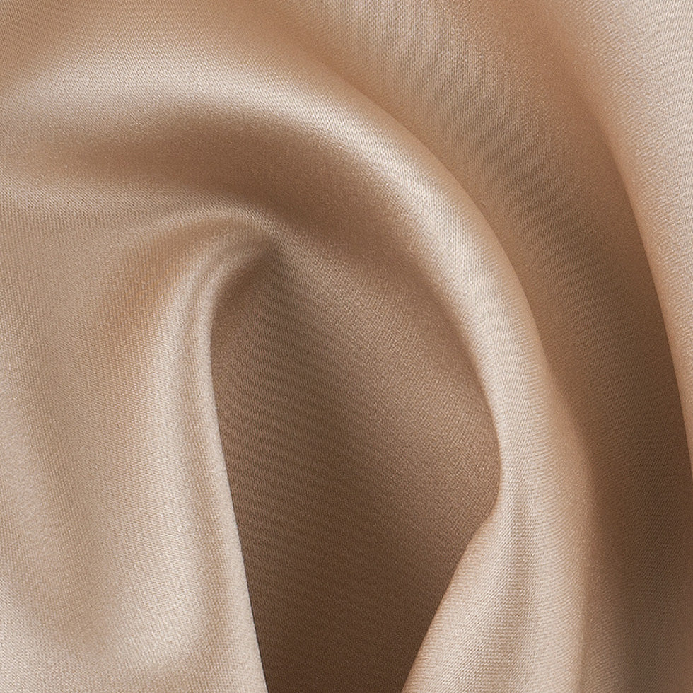 Polyester Satin - Pure Cashmere Beige - Reverie Collection - Detail