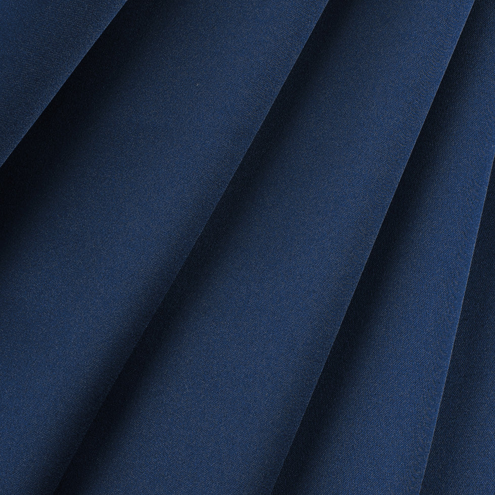 Polyester Satin - Ultra Indigo - Reverie Collection - Folded