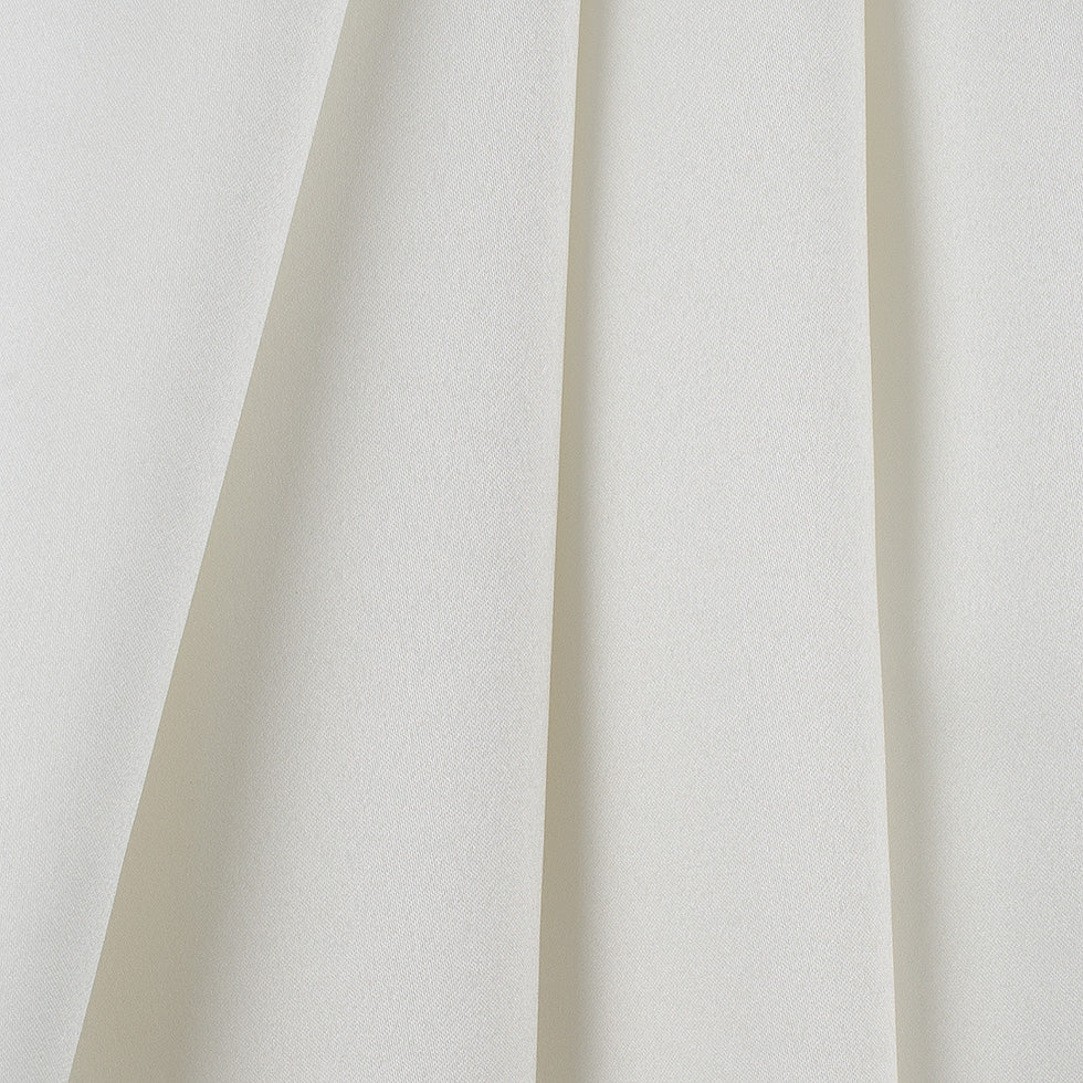 Polyester Satin - Ivory - Reverie Collection - Folded