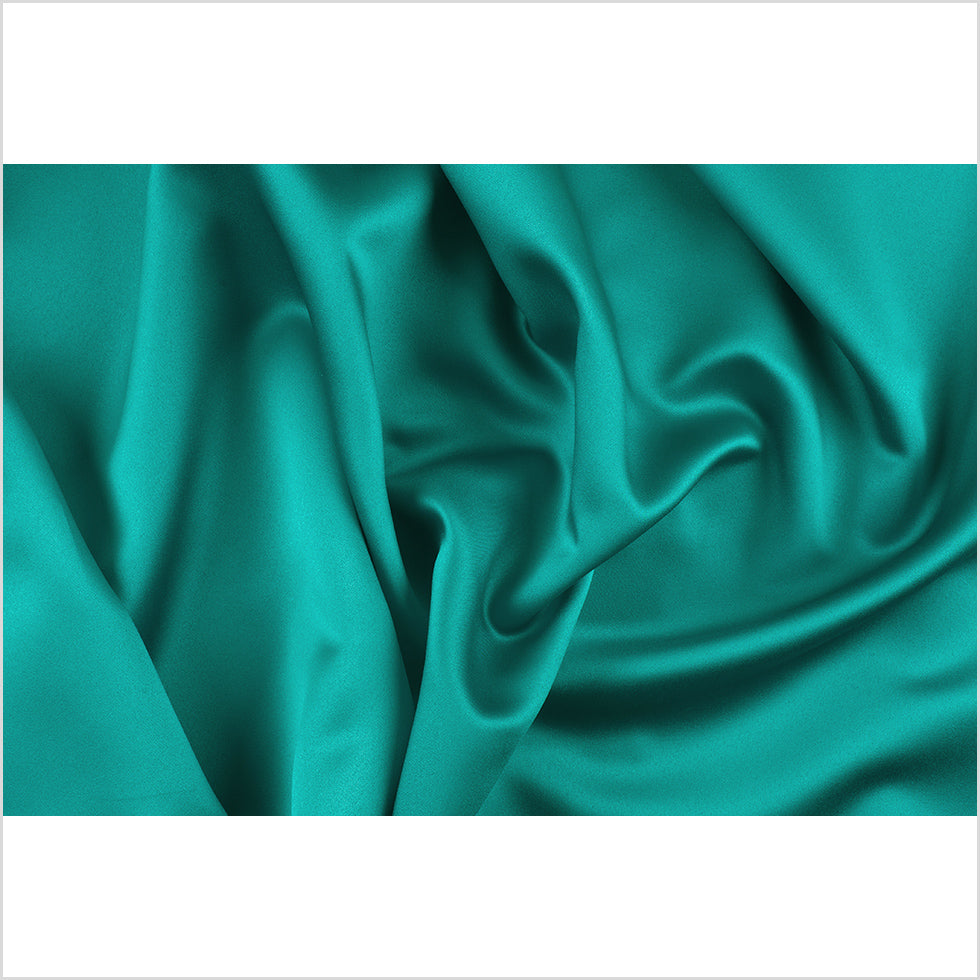 Polyester Satin - Teal Green - Reverie Collection Full