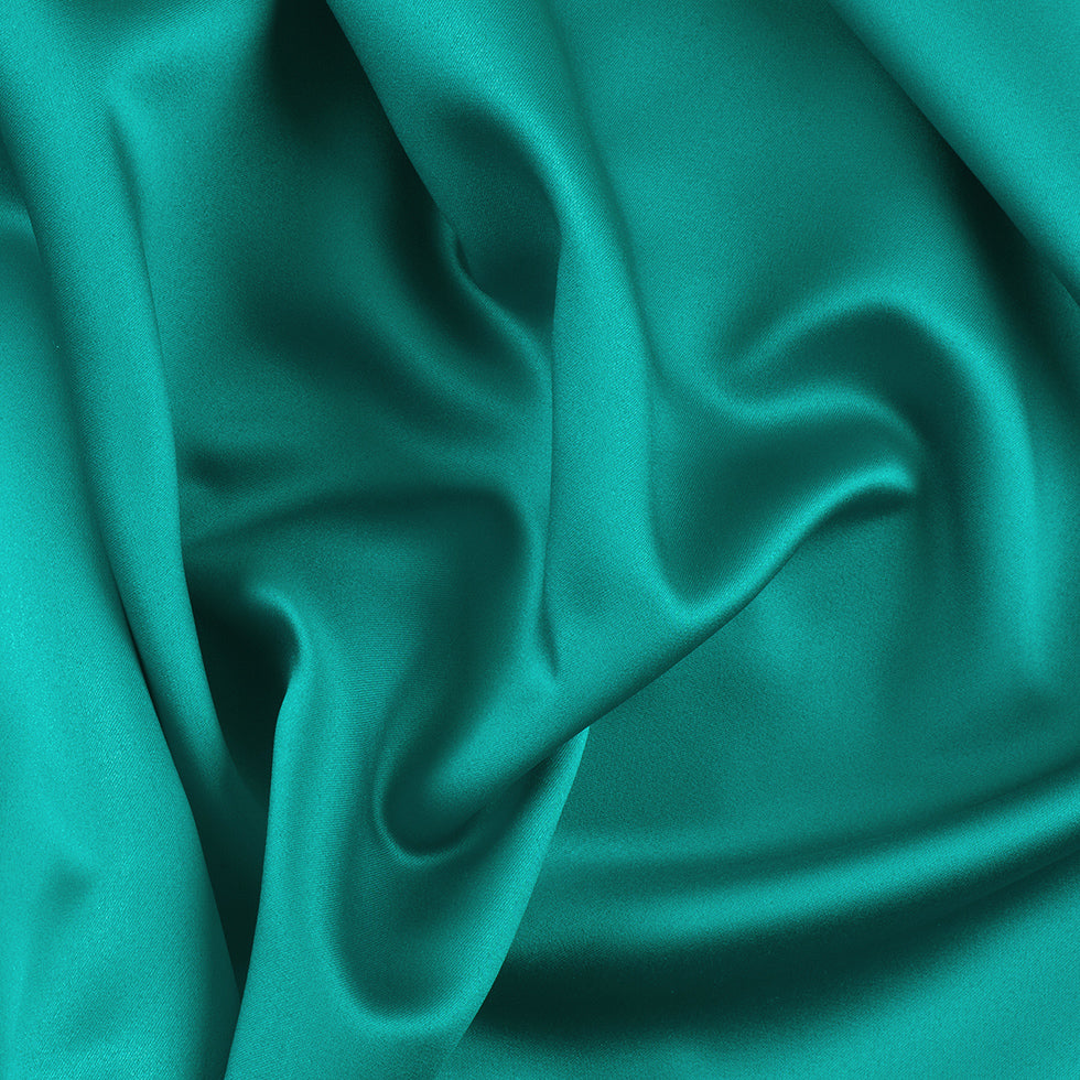 Polyester Satin - Teal Green - Reverie Collection