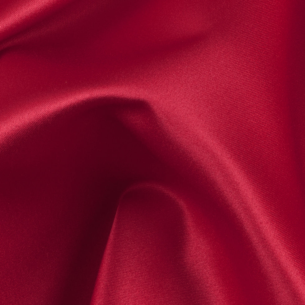 Polyester Satin - Valentine Red - Reverie Collection - Detail
