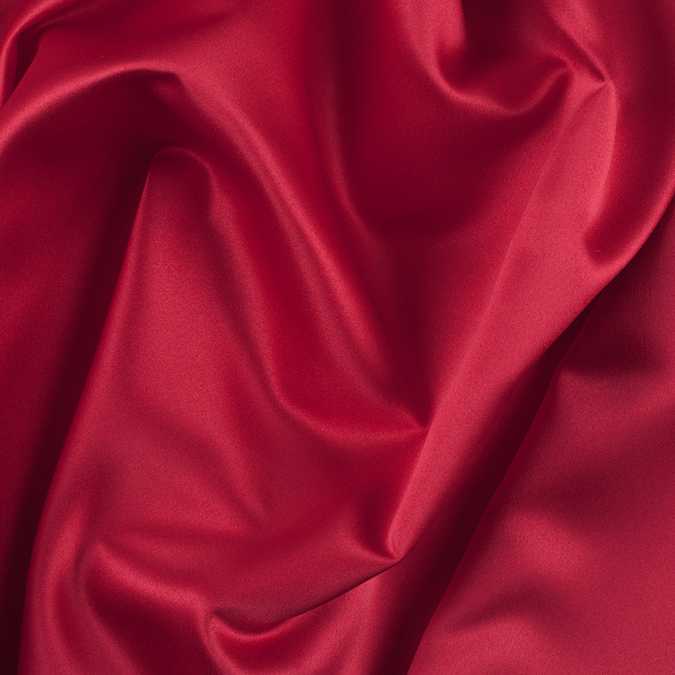 Polyester Satin - Valentine Red - Reverie Collection