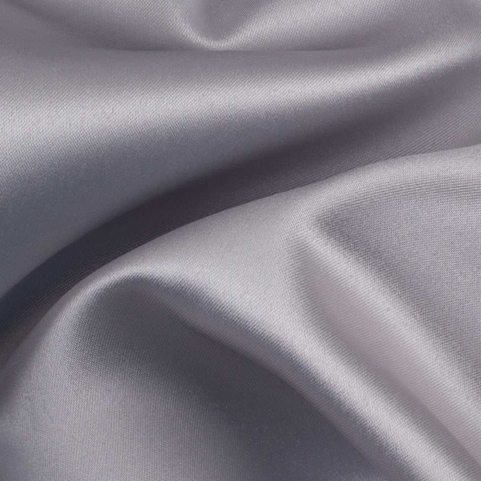 Polyester Satin - Silver - Reverie Collection - Detail