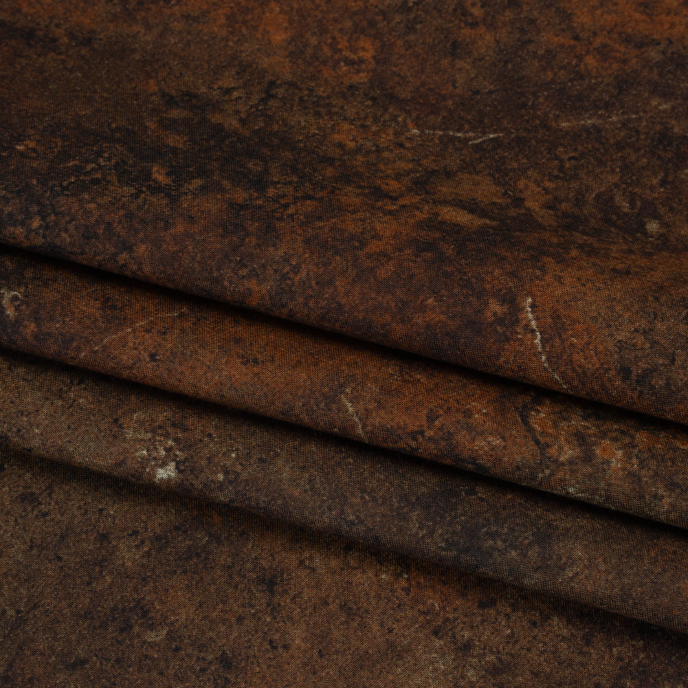 Stonehenge Quilting Cotton by Northcott - Canyon Sienna Marble Abstract - Gradations II Collection - Folded