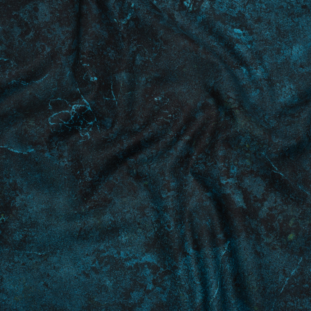 Stonehenge Quilting Cotton by Northcott - Blue Planet Sienna Marble Abstract - Gradations II Collection