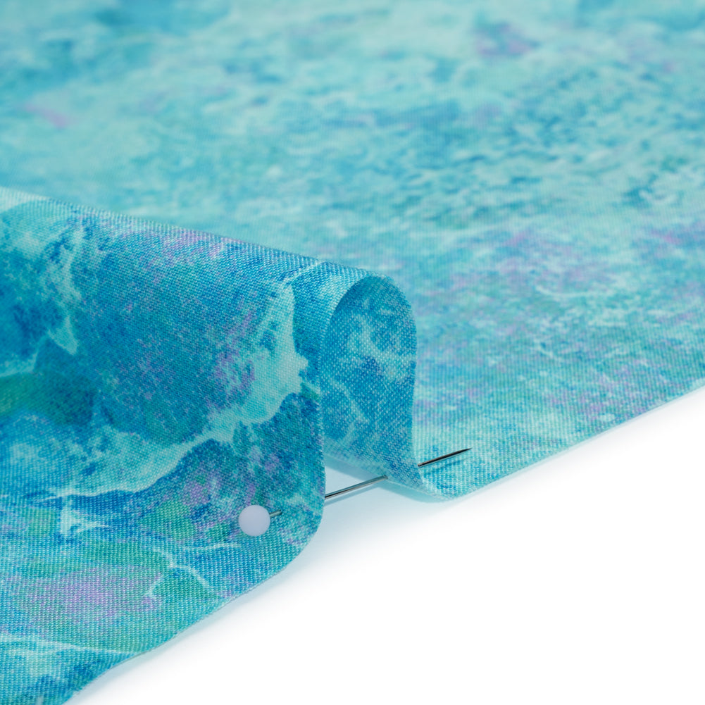 Stonehenge Quilting Cotton by Northcott - Midnight Light Quartz Abstract - Gradations II Collection - Detail