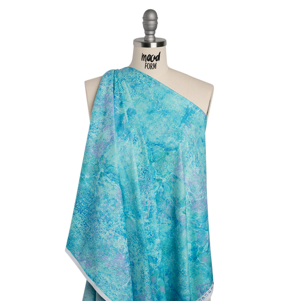 Stonehenge Quilting Cotton by Northcott - Midnight Light Quartz Abstract - Gradations II Collection - Drape