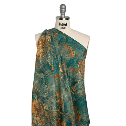 Stonehenge Quilting Cotton by Northcott - Oxidized Copper Quartz Abstract - Gradations II Collection