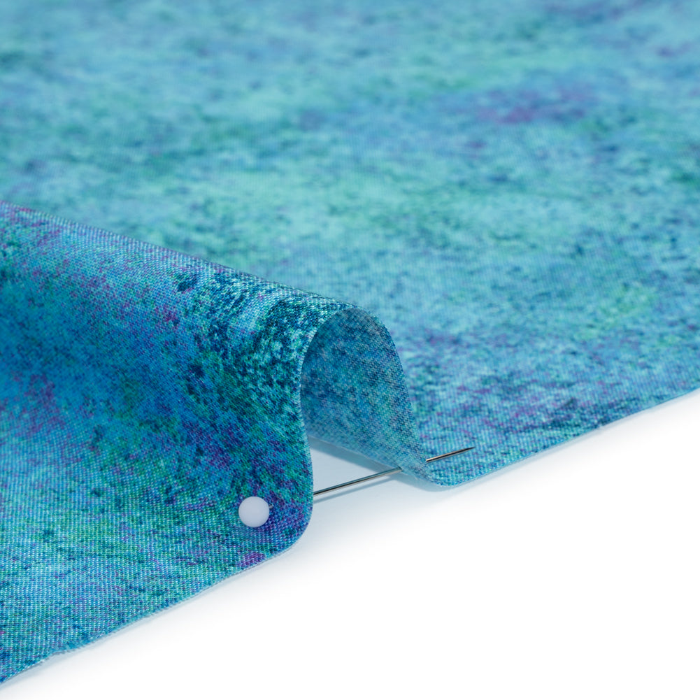 Stonehenge Quilting Cotton by Northcott - Midnight Slate Abstract - Gradations II Collection - Detail